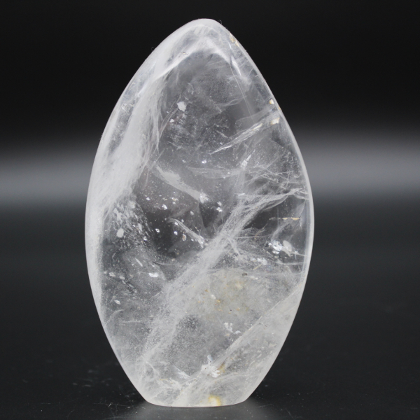 Quartzo de cristal de rocha natural para ornamento