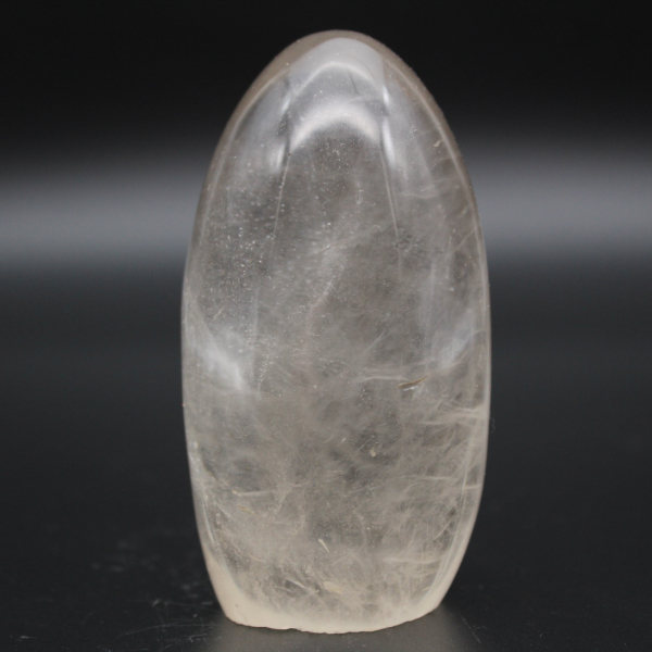 Pedra de quartzo de cristal de rocha natural