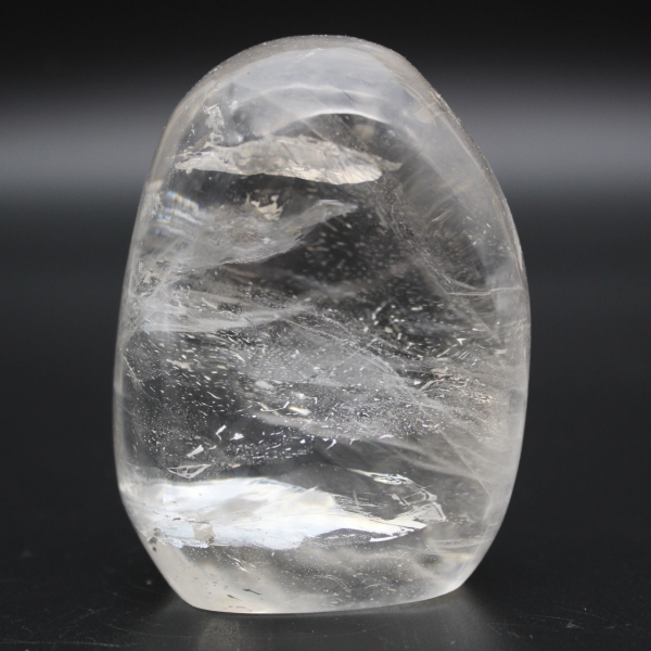 Quartzo de cristal de rocha natural polido