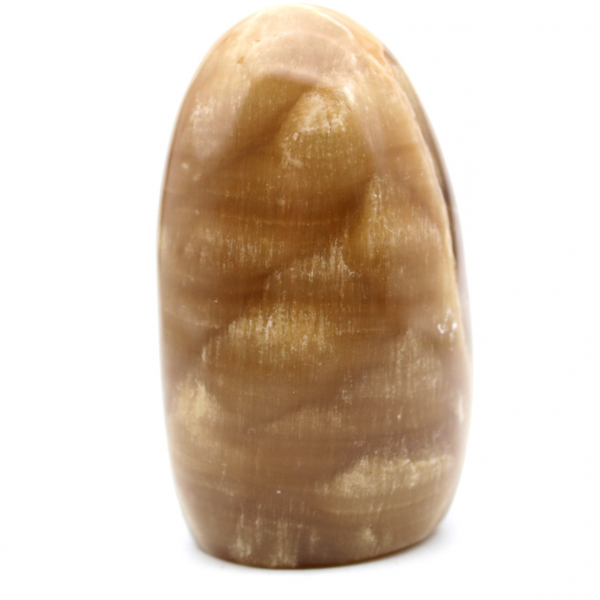 Pedra ornamental de mel de calcita de Madagascar
