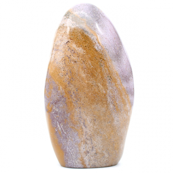 Forma livre em pedra de jaspe policromada