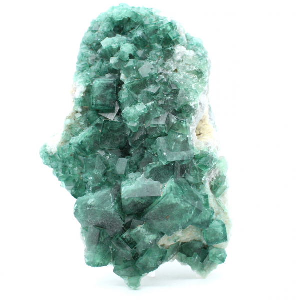 Cristalização de fluorita verde de Madagascar