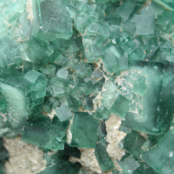 Pedra de cristal de fluorita verde de Madagascar