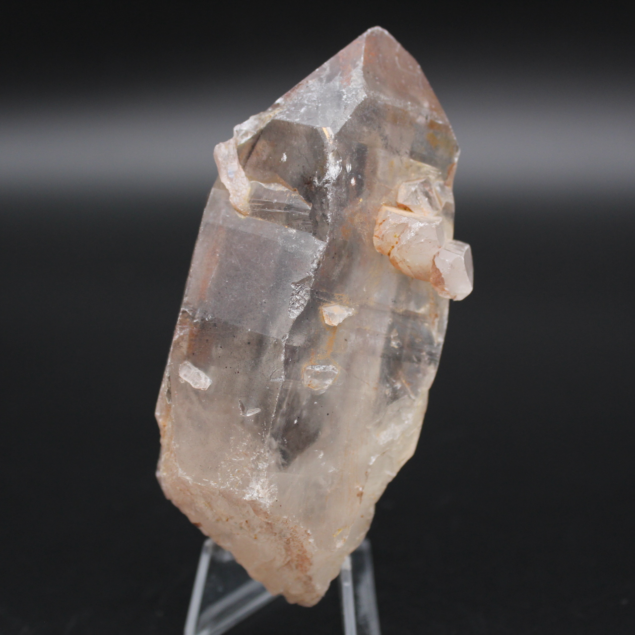 Cristal de quartzo fumê natural