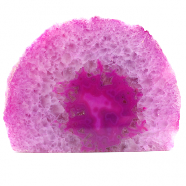 ágata rosa decorativa