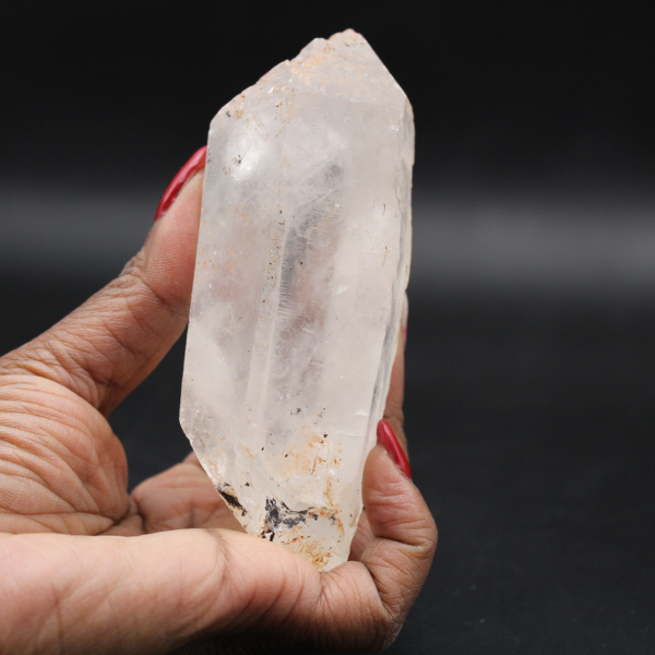 Cristal de rocha bi-acabado de Madagascar