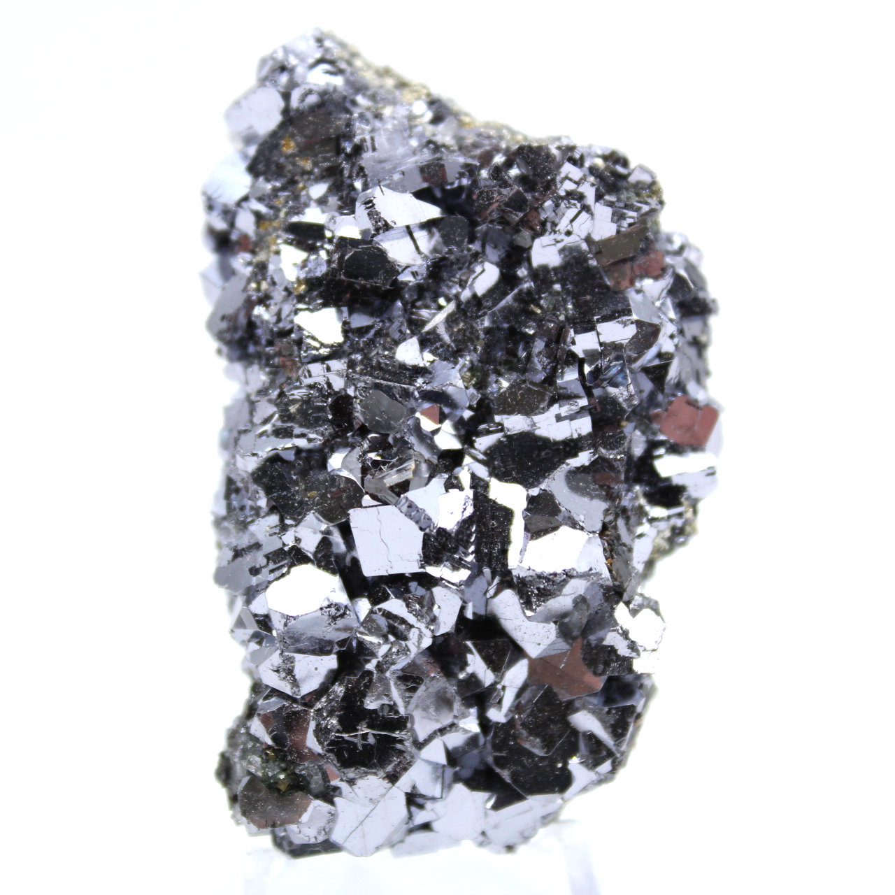 Cristais naturais de esfalerita e galena