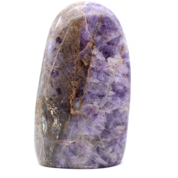 Pedra polida ametista