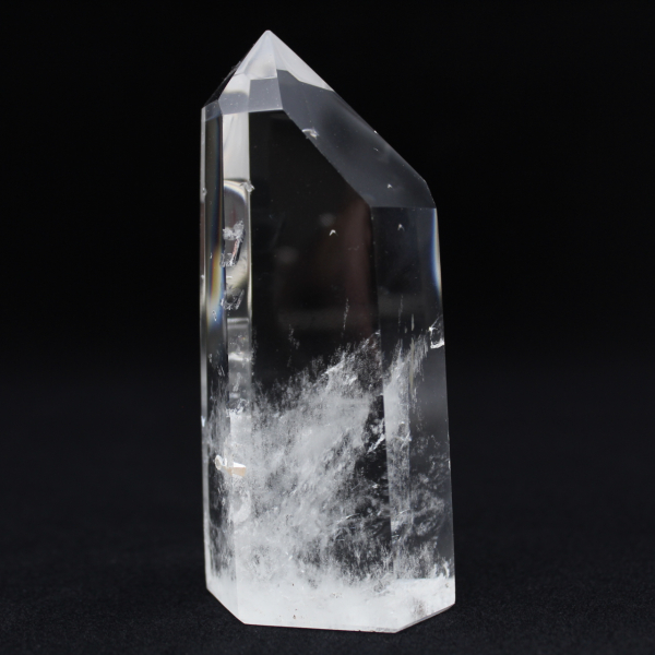 Prisma de cristal de rocha ornamental