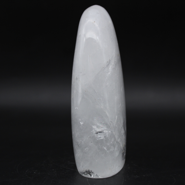 pedra de cristal de rocha polida