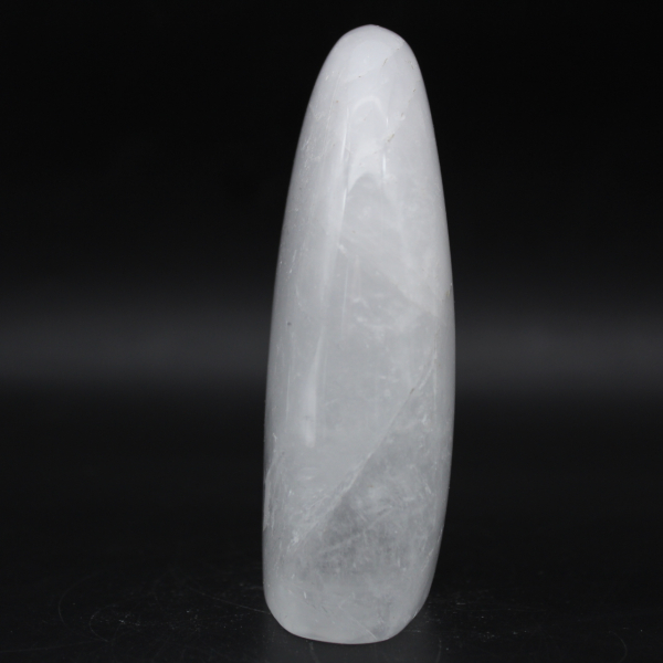 pedra de cristal de rocha polida