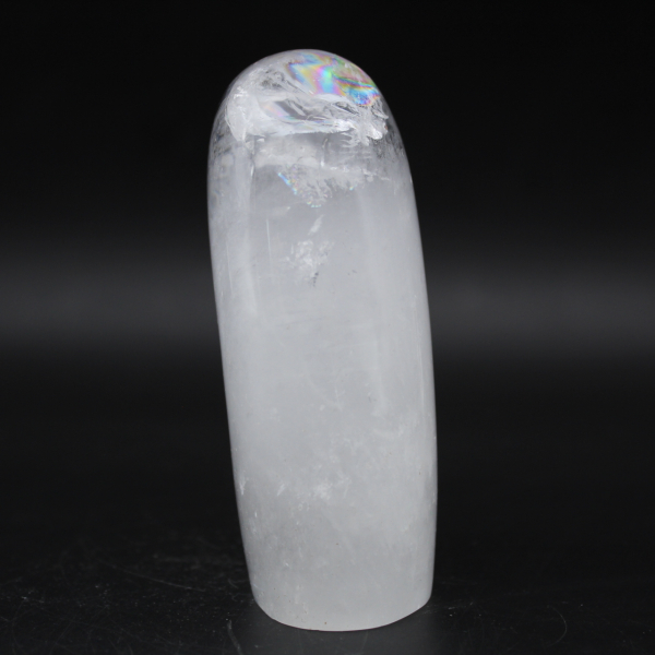 Cristal de rocha polido de forma livre