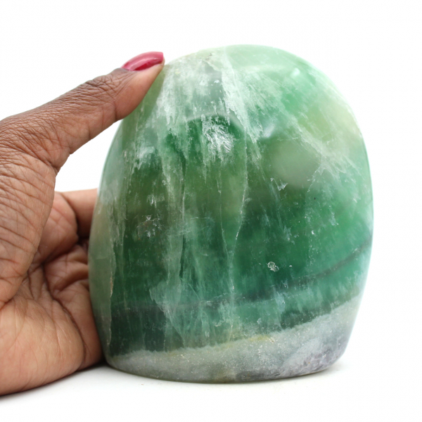 Pedra de fluorita verde