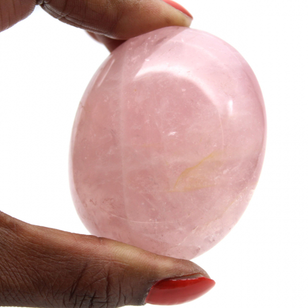 Pedras de quartzo rosa