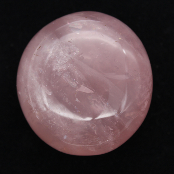 Pedras de quartzo rosa