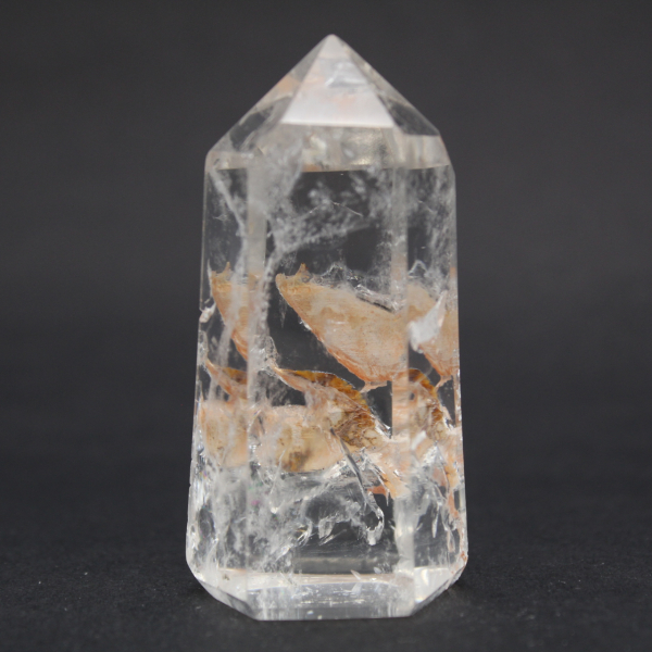 Cristal de rocha com inclusão