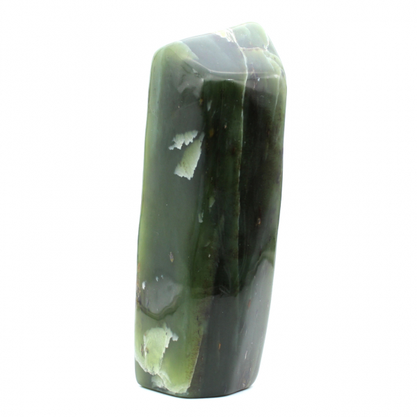 Jade nefrita polido ornamental