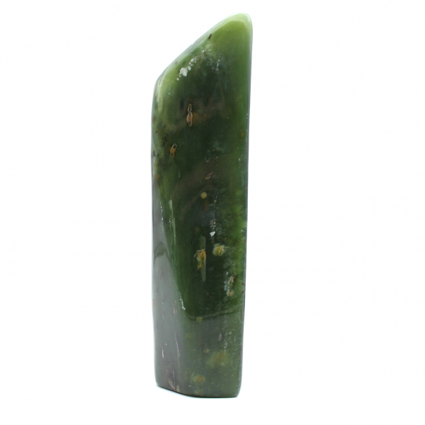 Jade nefrita polido ornamental