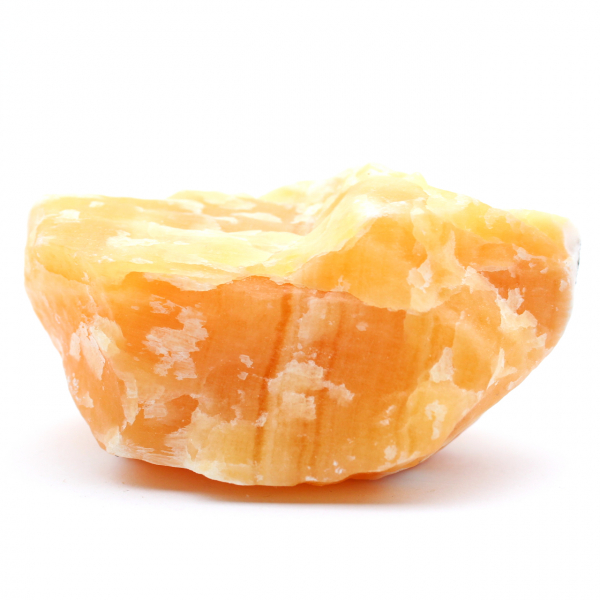 Pedra calcita laranja