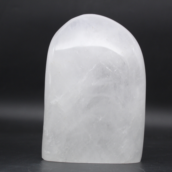 Pedra de cristal de rocha polida