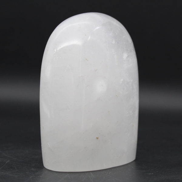 Pedra ornamental de cristal de rocha polida de madagascar