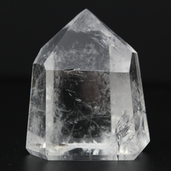 Cristal de rocha prisma de quartzo