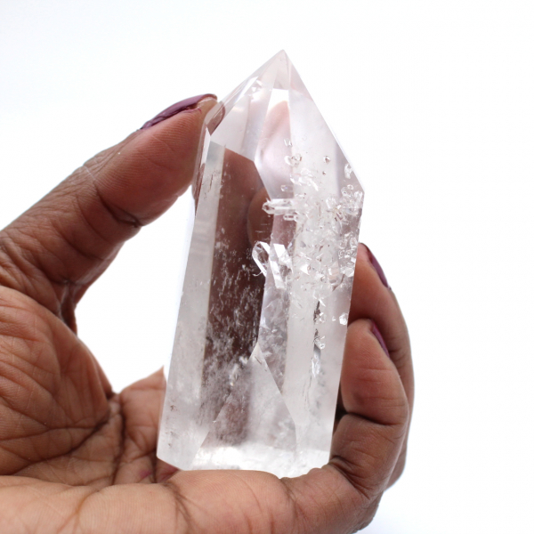 Prisma de Cristal de Quartzo de Madagascar