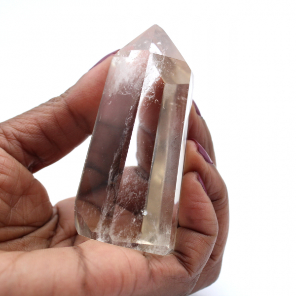 Cristal de prisma de quartzo