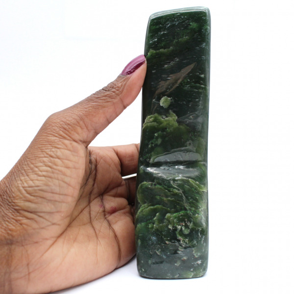 Pedra natural de jade nefrita