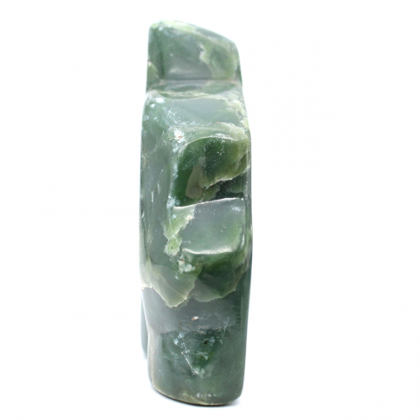 Pedra de jade nefrita polida
