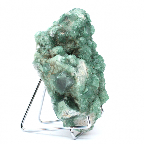 Pedra fluorita natural cristalizada
