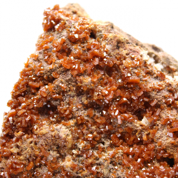 Cristalização de vanadinite natural