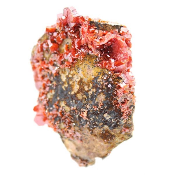 Cristais de vanadinite em ganga