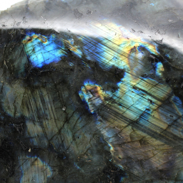 Pedra labradorite natural