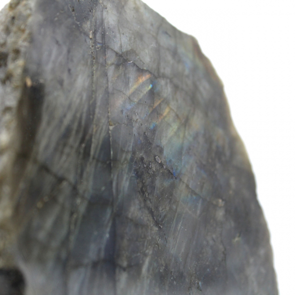 Labradorite roxa meio crua