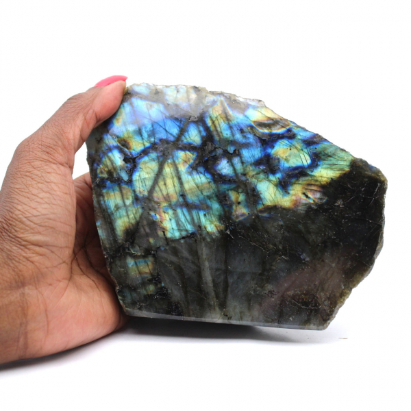 Labradorite semi-crua colecionável