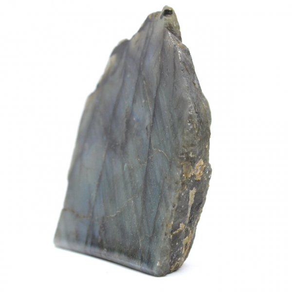 Labradorite polida de um lado de Madagáscar