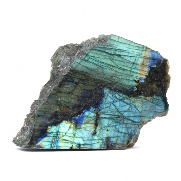 Labradorite uma face polida ornamental