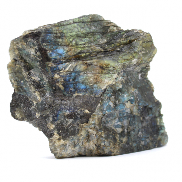 Labradorite uma face polida ornamental