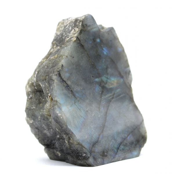 Labradorite um lado polido