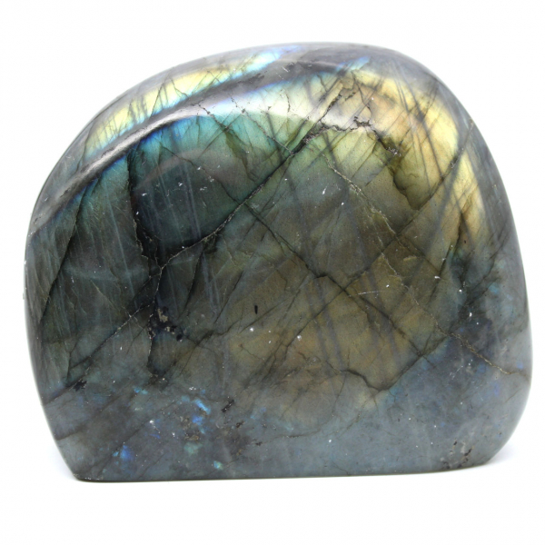 Pedra Labradorite Polida de Forma Livre