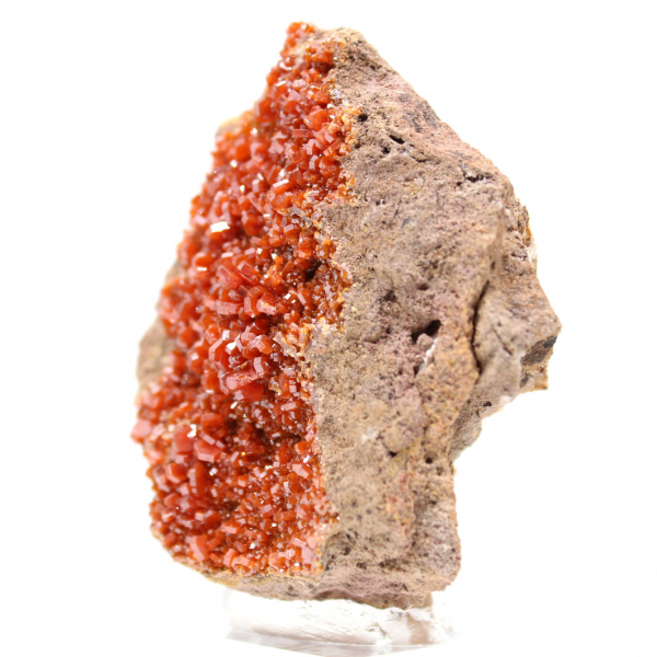 Cristais naturais de vanadinite