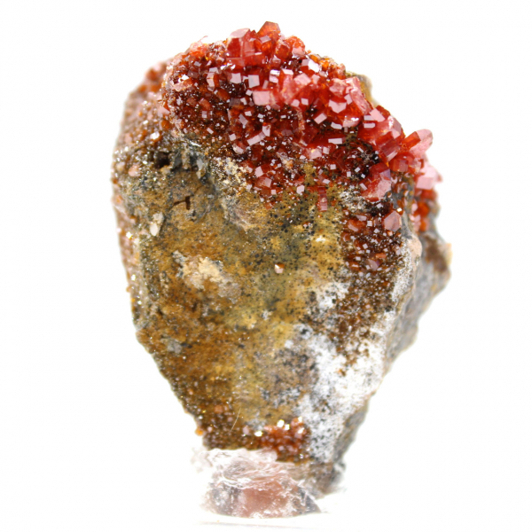 Cristalização de vanadinite natural