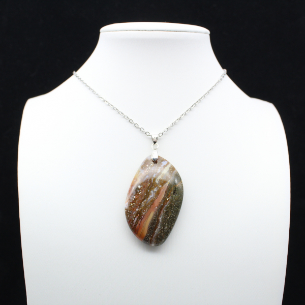 Pendente Orbicular Jasper Flame