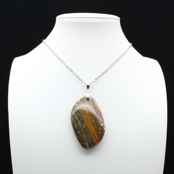 Pendente Orbicular Jasper Flame