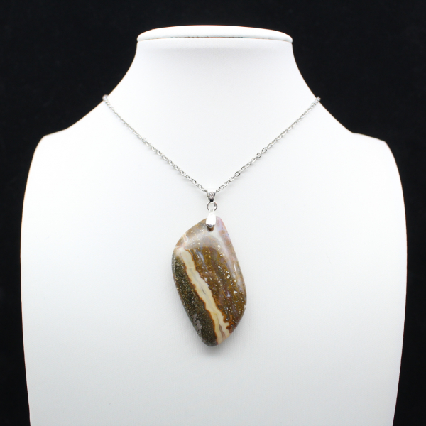 Pendente Orbicular Jasper Flame