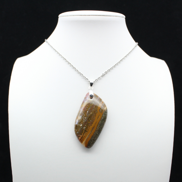 Pendente Orbicular Jasper Flame