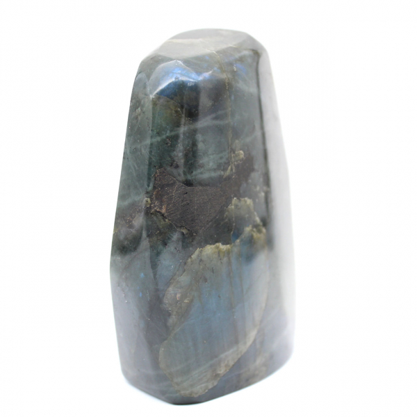 Pedra labradorite polida de forma livre