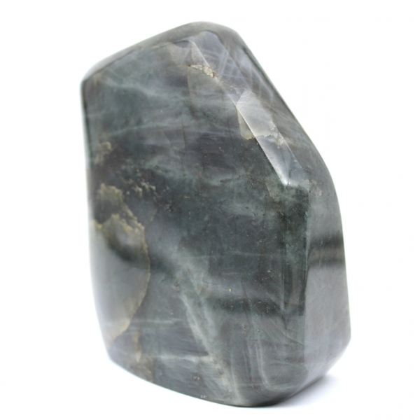 Pedra labradorite polida de forma livre