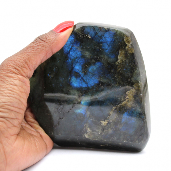 Labradorite polida em forma livre